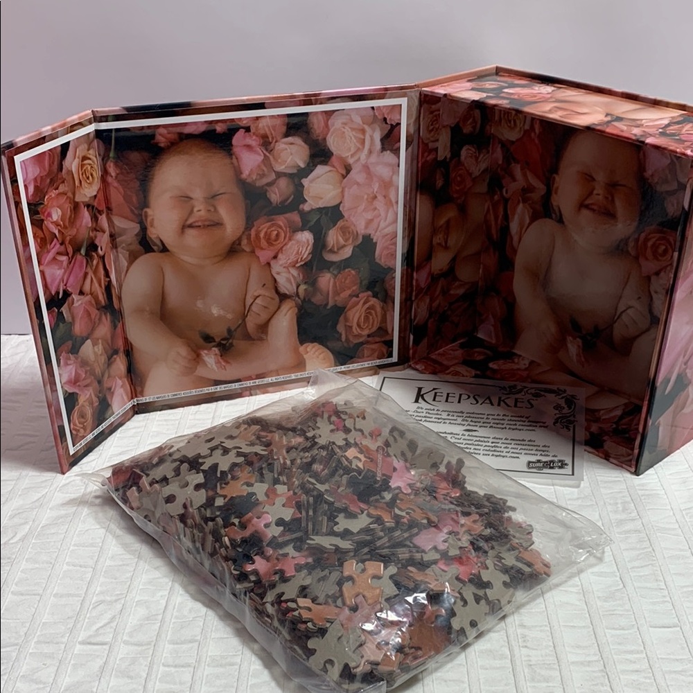 NEW Anne Geddes Keepsakes 500 Piece Puzzle by Sure Lox